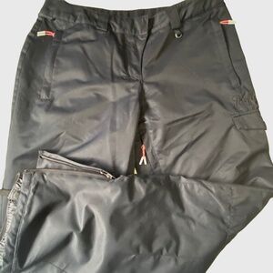 Firefly Womens Black Jen Aquabase Vented Outdoor Active Snow Ski Pants-Sz-L